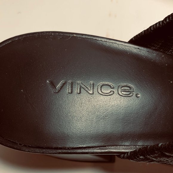Vince Women’s Raven Black Leather Mule - Size: 6 - Picture 3 of 6